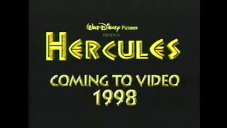 Hercules  1998 VHS Trailer [upl. by Juli322]