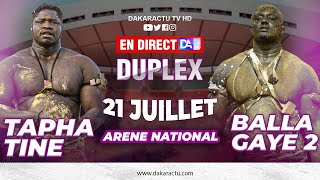 🔴 DIRECT  DUPLEX  Arène Nationale  Suivez le choc Balla Gaye 2 vs Tapha Tine [upl. by Winston147]