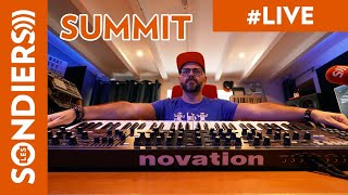 NOVATION SUMMIT  Découverte du synthé en live [upl. by Lubbi164]