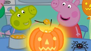 Peppa Pig Italiano 🎃 La Gara Di Zucche 🎃 Speciale Halloween  Cartoni Animati [upl. by Leis]