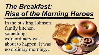 Learn English Through 📖  🔶The Breakfast Rise of the Morning Heroes🔶  Eagle English Academy [upl. by Innep825]