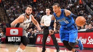 Monta Ellis Full Highlights at Spurs 20141028  26 Pts 6 Ast [upl. by Emad]