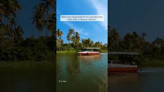 POOVAR ISLAND THIRUVANANTHAPURAM poovar kerala tour babydayout boating [upl. by Gilba359]