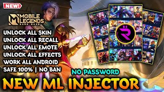 NEW ML INJECTOR NO BAN 2024  UNLOCK ALL SKIN MOBILE LEGENDS  APK SKIN SCRIPT  NBS REBORN V187 [upl. by Dieterich366]