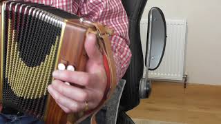 Joe Huttons March  DG Melodeon Video Performance [upl. by Mayes587]