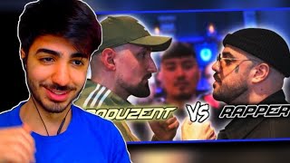 PRODUZENT vs RAPPER Rapbattle Reaction [upl. by Armbruster]