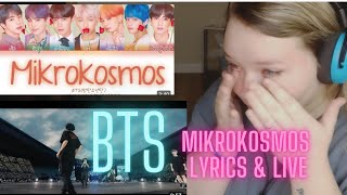 FIRST Reaction to BTS  MIKROKOSMOS 😱😭🥹 [upl. by Ahsilrac]