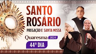 Santo Rosário da Madrugada 4h  Quaresma 2024  44º Dia  2803  Instituto Hesed [upl. by Nivloc]