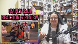 iCarly 6x01 REACTION amp REVIEW quotiApril Foolsquot S06E01  JuliDG [upl. by Dijam]