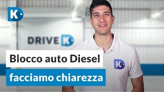 Blocco auto diesel nel 2020 Facciamo chiarezza [upl. by Nalorac]