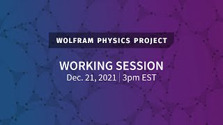 Wolfram Physics Project Working Session Tuesday Dec 21 2021 Metamathematics [upl. by Nanette]