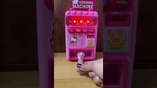 PINK HELLO KITTY MINI VENDING MACHINE shorts youtubeshorts asmr shorstsfeed like trending [upl. by Mclaughlin]