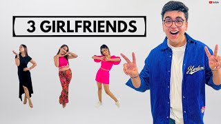 3 GIRLFRIENDS VS 1 BOY CHALLENGE  Rimorav Vlogs [upl. by Asselem]