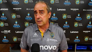 Txus Vidorreta  Previa Lenovo TenerifeMovistar Estudiantes [upl. by Noiek]