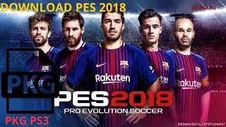 D0WNL0AD PES 2018 PKG PTBR [upl. by Crotty75]