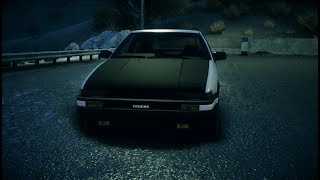 Need for Speed 2015 Build Initial D Takumis AE86 Trueno [upl. by Ardnaeed]