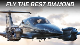 14 Diamond DA62 Ideal Family twin Cruiser Flight review [upl. by Haslam930]