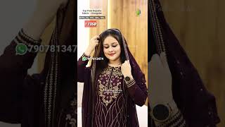 New Stylish salwar set  Size  S M L Xl XXl 3xl 4Xl  Georgette Salwar Dress Online  fashion [upl. by Eimaj]