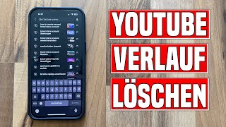 YouTube Suchverlauf löschen  YouTube Verlauf löschen iPhone amp Android [upl. by Lat272]