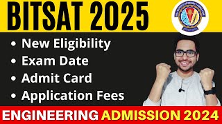 BITSAT 2025 Registration Date  Application Form Exam Date  BITS Pilani Admission 2025  GyanRoof [upl. by Tayib664]