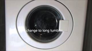 Zanussi Compact ZWC1300 Washing Machine  Synthetics 50c [upl. by Deb397]