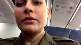 US MARINE SURPRISES MOM FOR HOLIDAYS [upl. by Janean]