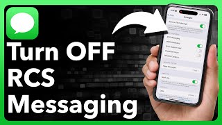 How To Turn Off RCS Messaging On iPhone [upl. by Ahmed]