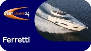 Ferretti 550 Flybridge Neuvorstellung 2015 bei BESTBoats24 [upl. by Daisey]