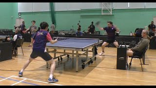 Ian Wall v Clement Cheng  Band B Stage 2 Group  Honey Bee TT365 tournament [upl. by Polivy465]