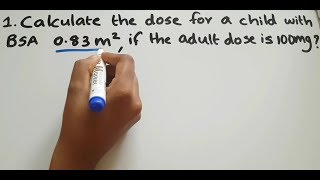 PAEDIATRIC DOSE CALCULATION PRACTICE QUESTIONS ON CHILD DOSE CALCULATION  POSOLOGY PART 3 [upl. by Enyrehtac]