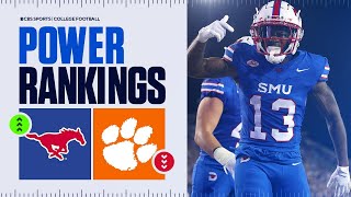 College Football Power Rankings Week 11 SMU JUMPS after huge win Clemson DROPS after loss at home [upl. by Nwad]