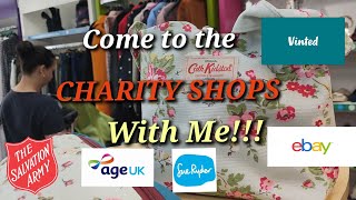 Charity Shopping and Haul  London  Cath Kidston  eBay  Vinted  Thrift Shops was [upl. by Antonietta669]