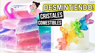 CRISTALES COMESTIBLES DESMINTIENDO RECETA KOHAKUTO  Caro Trippar [upl. by Naesyar839]