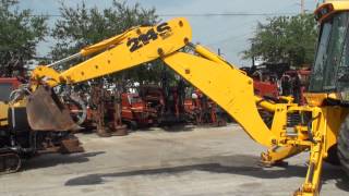 JCB 214S Series 3 Backhoe Demo [upl. by Niawat341]