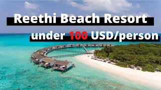 Reethi Beach Maldives  Resort review  Cheapest water villa resort  Cheapest allinclusive resort [upl. by Dyrrej376]