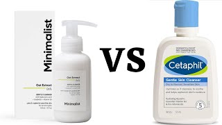 Minimalist face wash vs Cetaphil  Best face washes [upl. by Taryn]