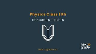 Concurrent Forces Explored  Grade 11 Physics  Lecture 16 [upl. by Aner]