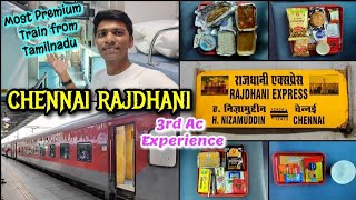 🚂CHENNAI RAJDHANI EXPRESS TRAVEL VLOG PART1 Chennai Central to HNizamuddin3rd acNaveen Kumar [upl. by Esinyt]