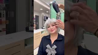 Short Multilayered Haircut for 55 years  Короткая Многослойная Стрижка за 55 лет haircut hair [upl. by Sosthina942]