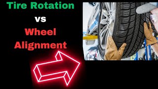 Tire Rotation vs Alignment Differences Explained [upl. by Samoht533]