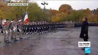 WWI armistice centennial Army choir plays French anthem La Marseillaise [upl. by Ahcas]