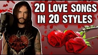 20 Love Songs In 20 Styles  Valentines Day  Ten Second Songs [upl. by Pascal]