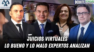 En Vivo DEBATE ¿Qué Pasará JUICIOS VIRTUALES luego SENTENCIA de la CORTE  Ab Penalistas Analizan F [upl. by Parrott358]