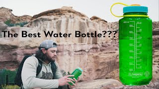 Nalgene water bottle  The best water bottle for backpacking Nalgene review [upl. by Oirifrop]