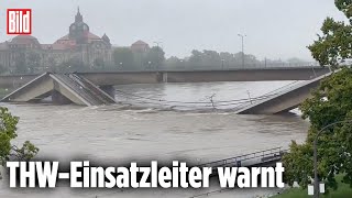 Hochwasser in Deutschland Hohe Pegelstände drohen an Oder und Elbe [upl. by Merrell50]