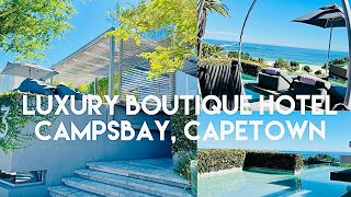 Pod Camps Bay Luxury Boutique Hotel Tour Trendy stylish amp modern with amazing views  Capetown [upl. by Eva]