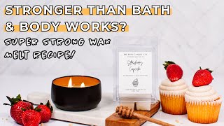 How To Make SUPER STRONG Wax Melts For Beginners Blending Waxes Together For Better Scent Throw [upl. by Ades]