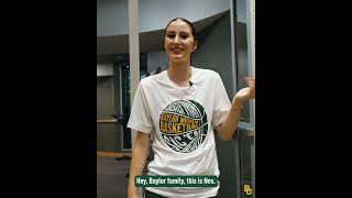 Baylor Basketball W Micd Up Monday with Ines Goryanova [upl. by Elsi368]