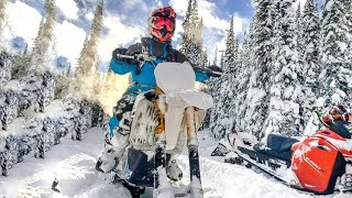 DIRTBIKE SNOW IS AWESOME [upl. by Sewel910]