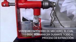 Maquina extractora de aceite manual AGROINDCOL SAS [upl. by Akoyn885]